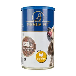 Вологий корм для собак Premium Pet шматочки в соусі з куркою 1.24 кг - мініатюра 2