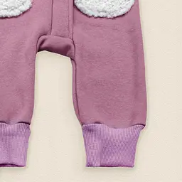 Комбінезон демі з капюшоном Teddy зріст 92 см (18 - 24 місяці) Malena Рожевий з білим - мініатюра 5