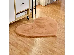 Килим кімнатний MALLORY HOME 90x90см рудий Серце