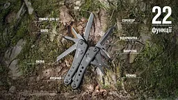 Мультитул Ganzo G201-B Multi Tool Black Edition 22 функцій - мініатюра 8