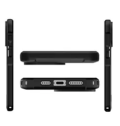 Оригінальний протиударний чохол для iPhone 16 PRO UAG Metropolis LT MagSafe Kevlar Black 114452113940 - мініатюра 4