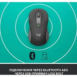 Миша бездротова Logitech Signature M650 L Graphite (910-006236) - мініатюра 6