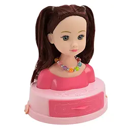 Іграшка Голова для зачісок 672-2A Різнокольоровий shop (6990736246640) - мініатюра 2