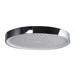 Верхній душ, круглий, Ø250 мм білий/хром Frap F015-25, Хром