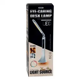 Настільна Led лампа Remax RT-E510 сенсор + microUSB (Біла) - мініатюра 2