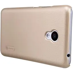 Чохол-накладка Nillkin Super Frosted Shield Meizu M3S Gold - мініатюра 5