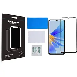 Захисне скло BeCover для Oppo A17 / A17k 4G Black (709774) - мініатюра 2