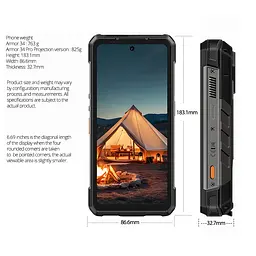 Смартфон Ulefone Armor 34 12/512GB Black - мініатюра 6