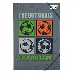Папка для праці А4 Yes Football картонна (500255)