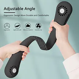 Портативний шийний вентилятор YOULEY 360° Bendable Head - мініатюра 3
