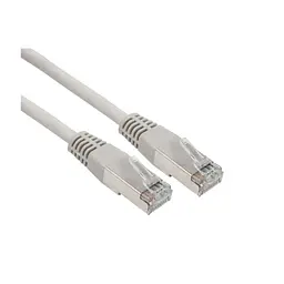 Патч-корд Kingda 1м S/FTP Cat 6A CU 27AWG LSZH grey (KD-PASFT9100GY-LSZH)