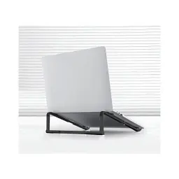 Підставка для ноутбука до 16" OfficePro LS530B, Black, алюміній/силікон - мініатюра 3