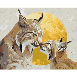Картина за номерами Пильний захист металік 40x50 см (KHO6947)