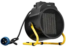 Теплова гармата Ardesto IFH-05B, Black/Yellow, 5000 Вт, площа обігріву 50 м2 - мініатюра 5