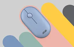 Комп'ютерна миша 2E MF300 Silent WL/BT синій teh0014049 - мініатюра 2