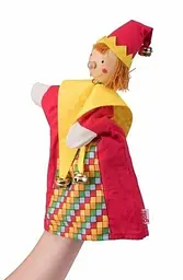 М'яка іграшка на руку Goki Шут 36 см (51650G) - мініатюра 2