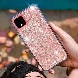 Чохол протиударний з блискітками Case-Mate Twinkle CM039314 Google Pixel 4 (5.7") Stardust (Зоряний пил) - мініатюра 2
