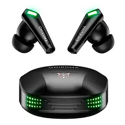Бездротові навушники Onikuma T308, BT5.3, 40mAh, 300mAh, 6h, black - мініатюра 4