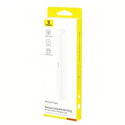 Кейс для зарядки стилуса Baseus Smooth Writing Stylus Wireless Charging Case Moon Білий (With Simple Charging Cable Type-C 3A - мініатюра 2