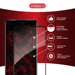 Скло захисне Intaleo Full Glue Infinix Hot 40i Black (1283126588945) - миниатюра 3