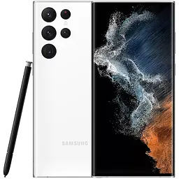 Смартфон Samsung Galaxy S22 Ultra (S908B) 128Gb Phantom White (SM-S908BZWDSEK) (Grade B) Seller Refurbished