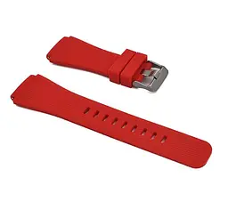 Силіконовий ремінець Primo для годинника Samsung Galaxy Watch 46 мм SM-R800 Red - мініатюра 2