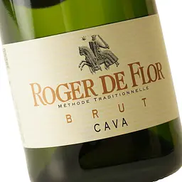Вино ігристе Roger de Flor Cava Brut, біле, брют, 0,75 л - мініатюра 5