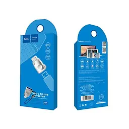 Адаптер Hoco UA9 Type-C OTG adapter Silver - мініатюра 2