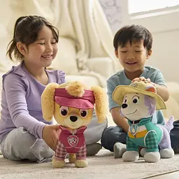 М'яка іграшка Paw Patrol Цуценячий патруль Цуценя Скай з улюбленцем 30 см (SM47401/7700) - мініатюра 9