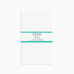 Набір простирадл на резинці Cosas W&G ZIGZAG 60х120х12 см (SetSheet_White_ZigGrey_120x60) - мініатюра 3