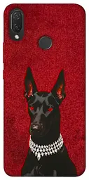 TPU чохол Demsky Premium doberman для Huawei P Smart+ (nova 3i)