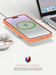 Чехол ArmorStandart ICON2 MagSafe для Apple iPhone 15 Plus Orange Sorbet - миниатюра 9