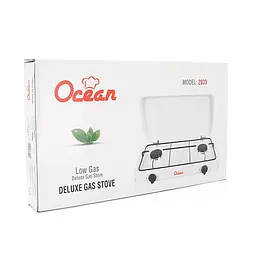 Плита газова Ocean YT-2833 2 конфорки White - мініатюра 2