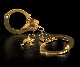 Наручники - Fetish Fantasy Gold Metal Cuffs - мініатюра 3