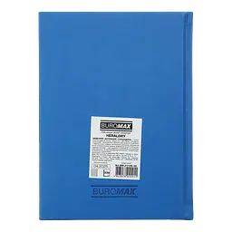 Щоденник датований Buromax Heraldry 2026 A5 штучна шкіра/поролон світло-синій (BM.21128-02) - мініатюра 2