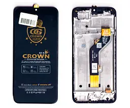 Дисплей Tecno Pop 6 Pro BE8 чорний + рамка