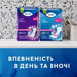 Нічні урологічні прокладки Tena Lady Protect Maxi Night 8 крапель 6 шт. - мініатюра 9