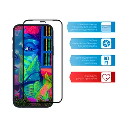 Скло захисне ACCLAB Full Glue MOTO E7 Power (1283126514395) - мініатюра 4