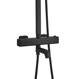 Душова система Globus Lux Termostatic Q VAN-GLQ-0041T-BB, Чорний матовий - мініатюра 2