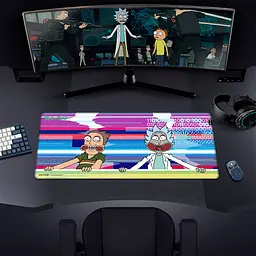 Килимок для миші Warner Bros. Rick and Morty Glitched XL - мініатюра 6