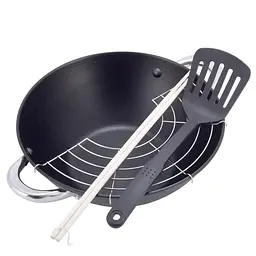Сковорода WOK Kamille KM-4807MR 32 см 4,5 л