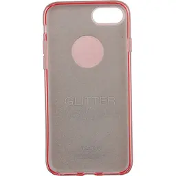 Чохол-накладка Remax Glitter Case Apple iPhone 7 Red - мініатюра 7