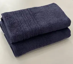 Рушник махровий Ecotton Navy blue 100х50 см 1 шт. синій (22622) - мініатюра 2
