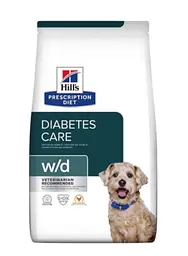 Сухий корм для собак при цукровому діабеті Hill's (Хіллс) Prescription Diet w/d Diabetes Care з куркою 10 кг