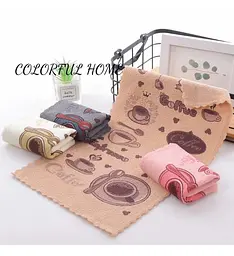 Рушник кухонний з мікрофібри Кава 25*50 Colorful Home