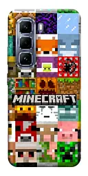Чохол Demsky Minecraft collage для Infinix Hot 50 Pro