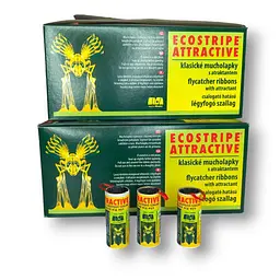Клейка стрічка від мух Ecostripe 100 шт. - мініатюра 4