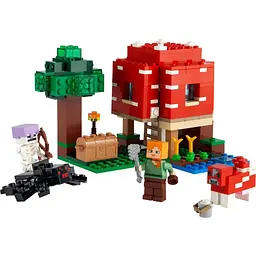 Конструктор LEGO Minecraft Грибний будинок, 272 деталей (21179)