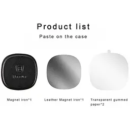 Автотримач у решітку повітроводу Baseus Privity Pro Air Magnet Bracket - мініатюра 3