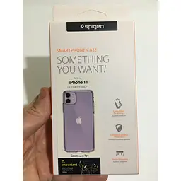 Оригінальний протиударний чохол Spigen Ultra Hybrid Crystal для iPhone 11 (6.1") Clear 076CS27185 - мініатюра 3